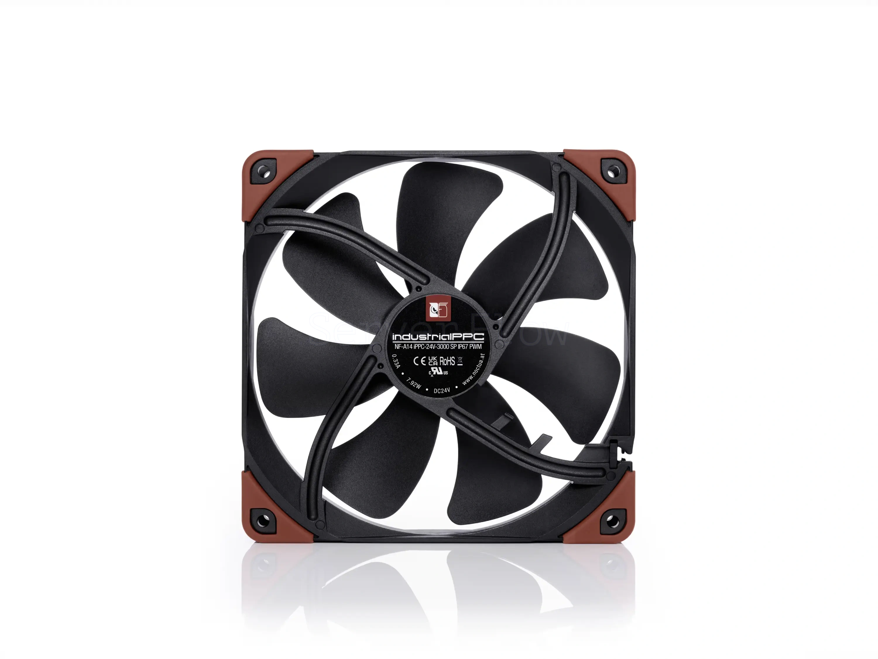 Корпусный вентилятор Noctua NF-A14 industrialPPC-24V-3000 SP IP67 PWM 140mm