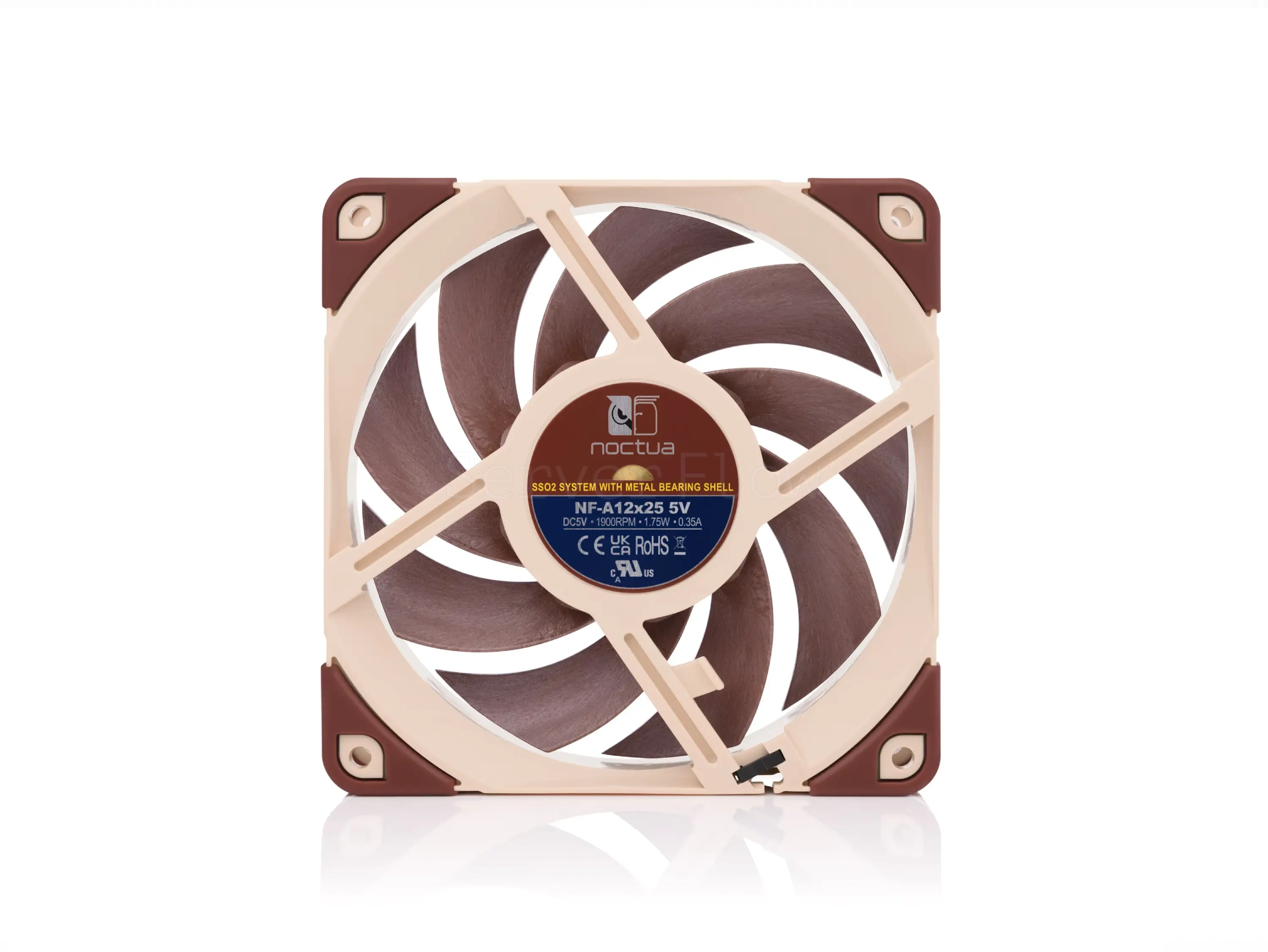 Корпусный вентилятор Noctua NF-A12x25 5V 120mm