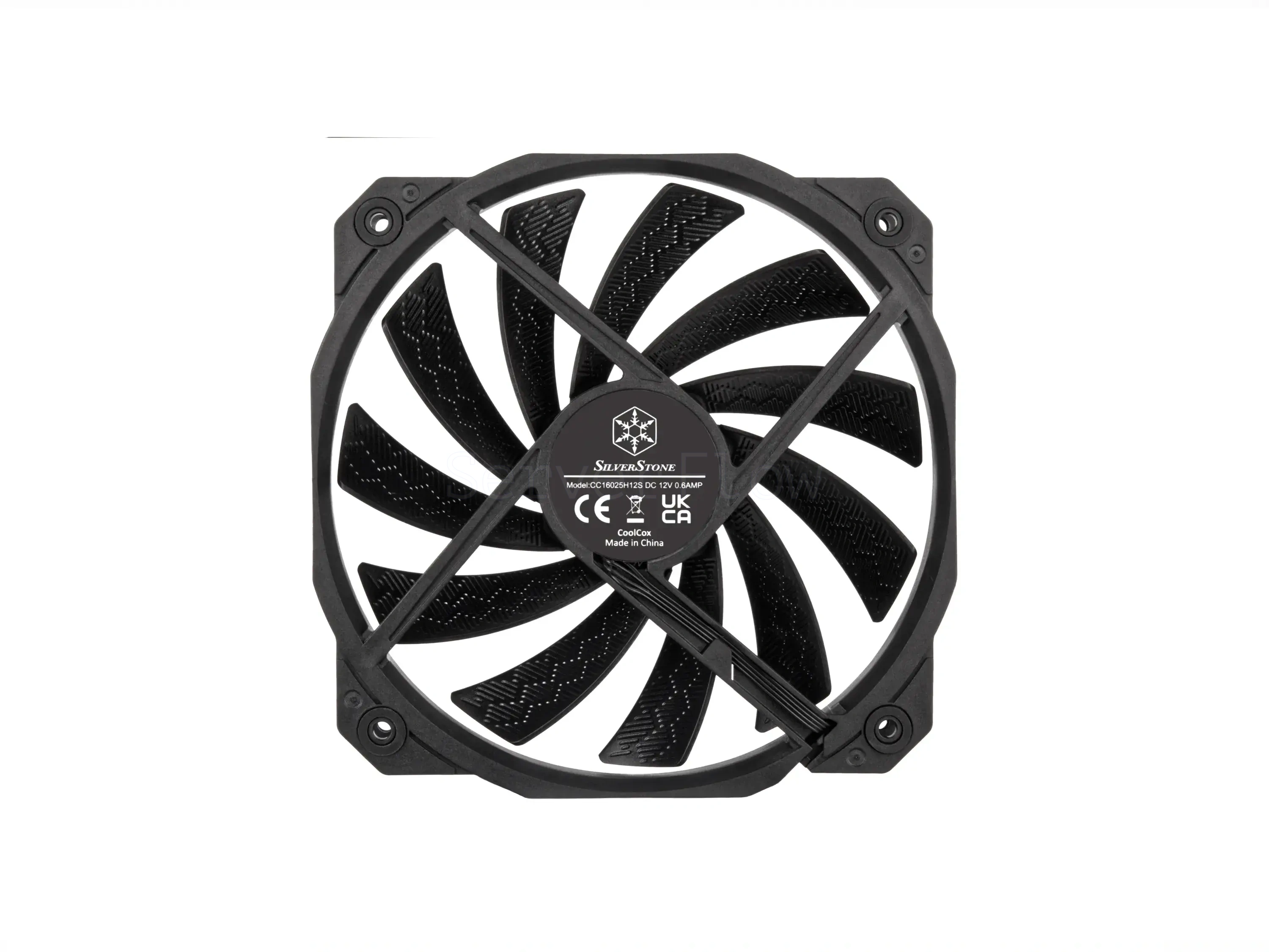 Корпусный вентилятор SilverStone Shark Force 160 160mm [SST-SF160B]