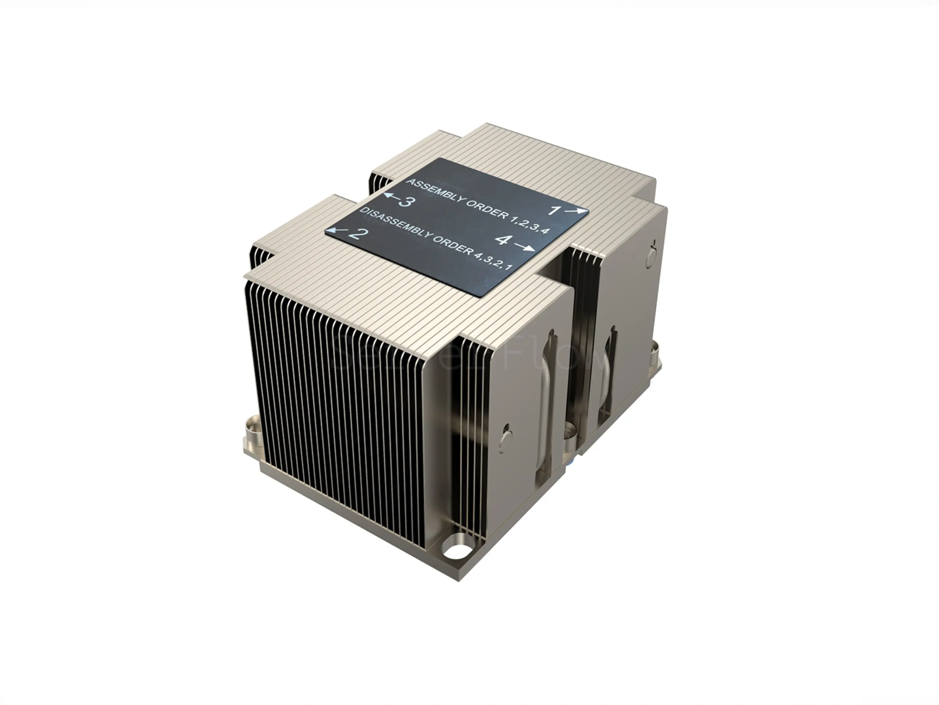 Радиатор COOLSERVER CS-3647-2UR81-NP (2U, Passive, LGA3647 Narrow, 205W)