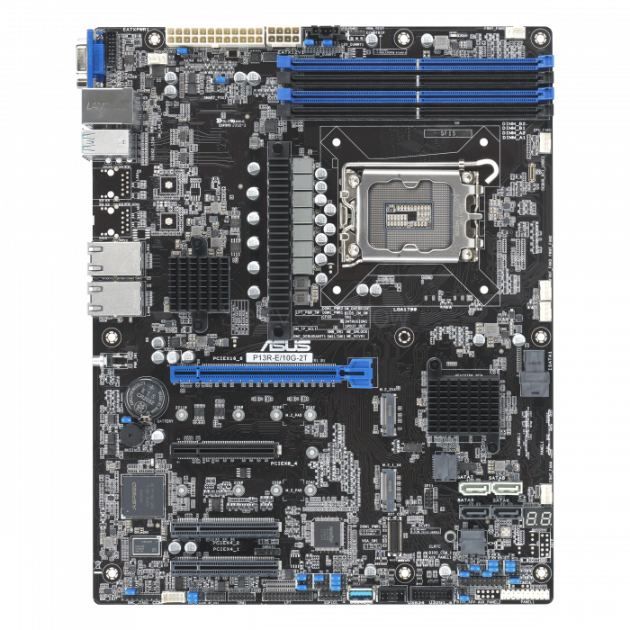 Материнская плата ASUS P13R-E/10G-2T (ATX, LGA1700, 4 DIMM)
