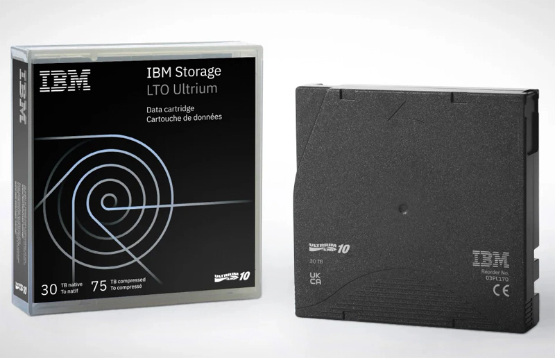 IBM анонсировала ленточные накопители данных LTO-10