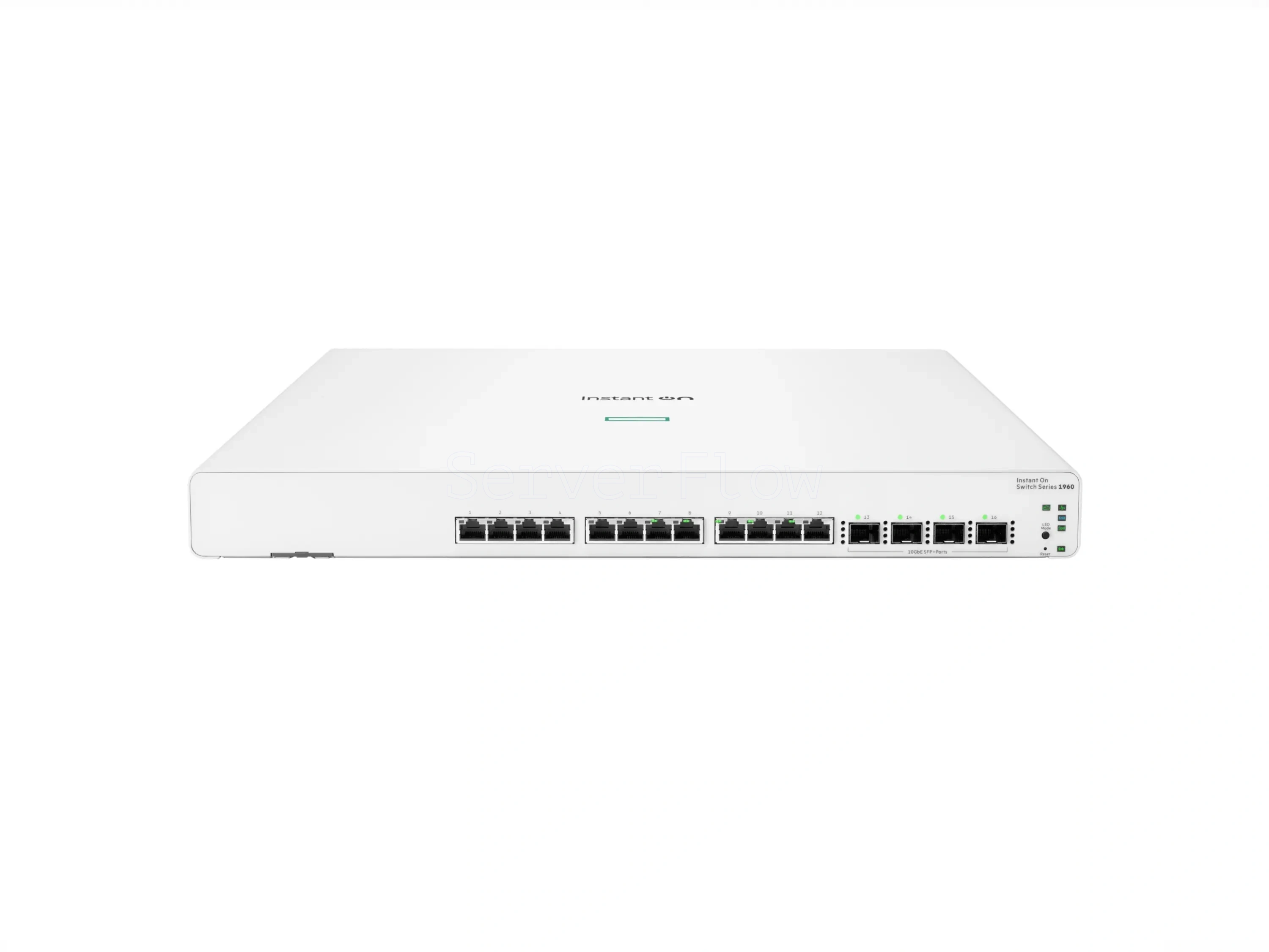 Коммутатор HPE Networking Instant On 1960 12XGT 4SFP+ (12x RJ-45 10 Гбит/с, 4x SFP+ 10 Гбит/с) [JL805A]