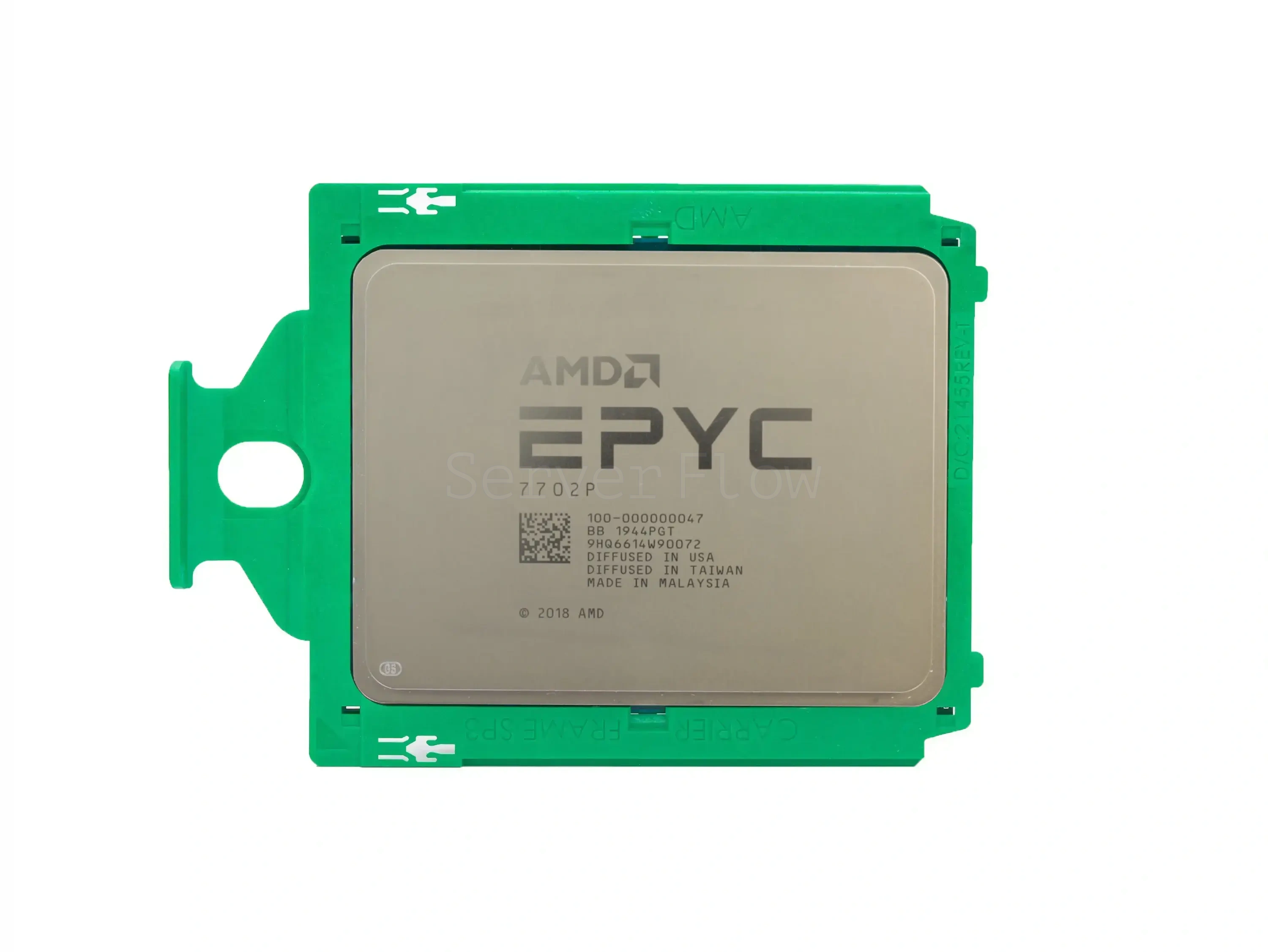 Процессор AMD EPYC 7702P (64c/128t, 2.0GHz-3.35GHz, 200W)