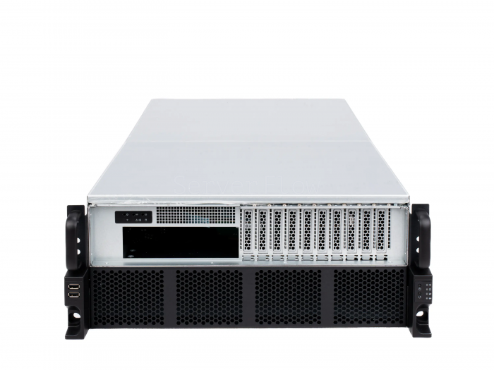 Серверное GPU шасси ALEO 8x GPU 4x 1600W (комп. кабелей 8PIN GPU)