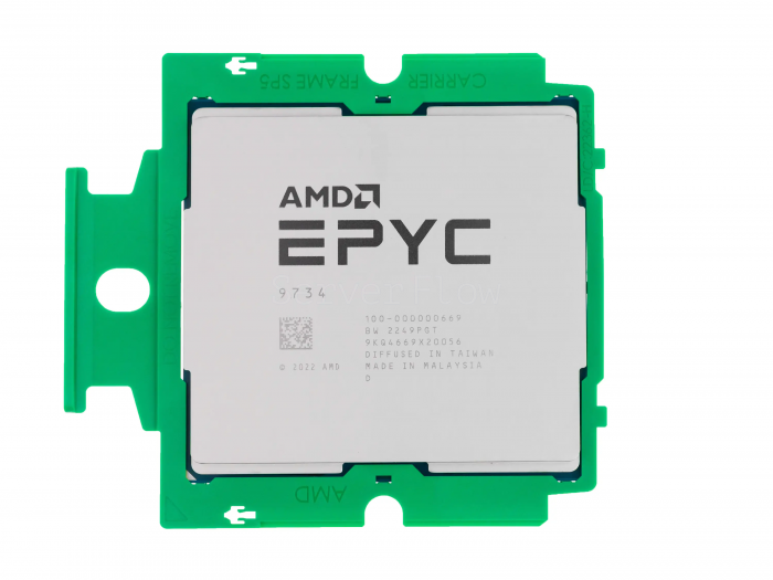Процессор AMD EPYC 9734 (112c/224t, 2.2GHz-3GHz, 340W)