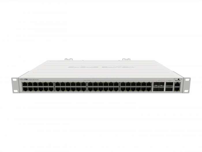 Коммутатор MikroTik CRS354-48G-4S+2Q+RM (48x RJ45 1 Гбит/с, 4x SFP+ 10 Гбит/с, 2x QSFP+ 40 Гбит/с)