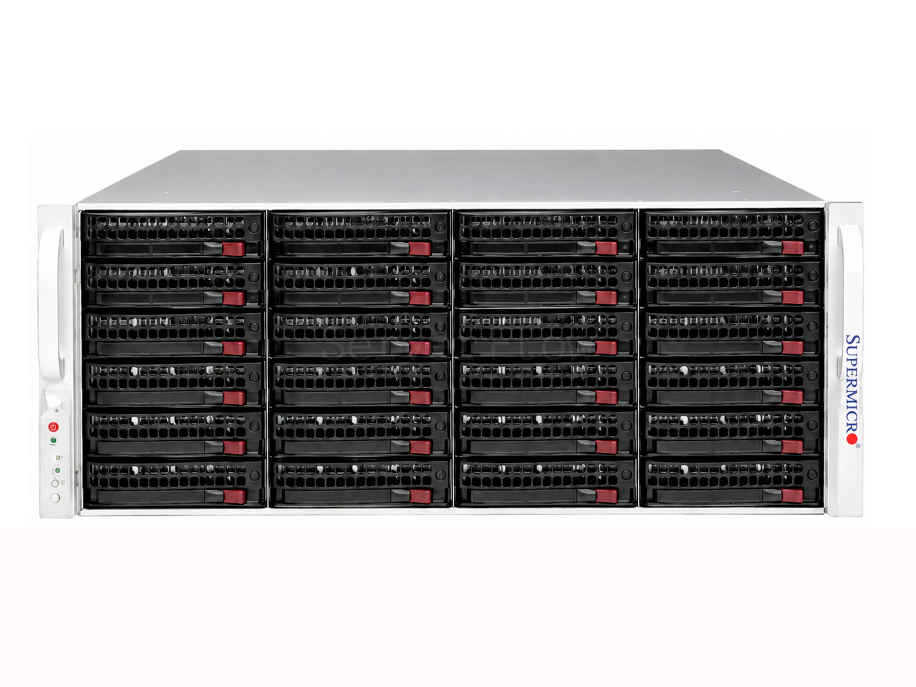 Серверный корпус Supermicro CSE-846 (4U, 24 LFF, 2 SFF, 2x БП 740W) [SC846BE16-R740B]