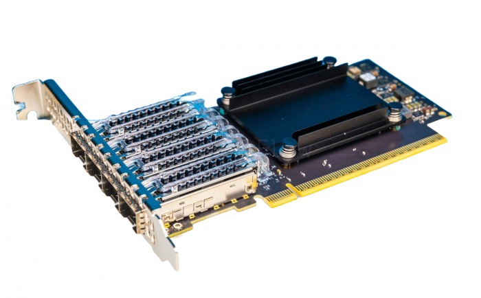 Сетевая карта Mellanox MCX713114GC-GEAT (4x SFP56 50GBE)
