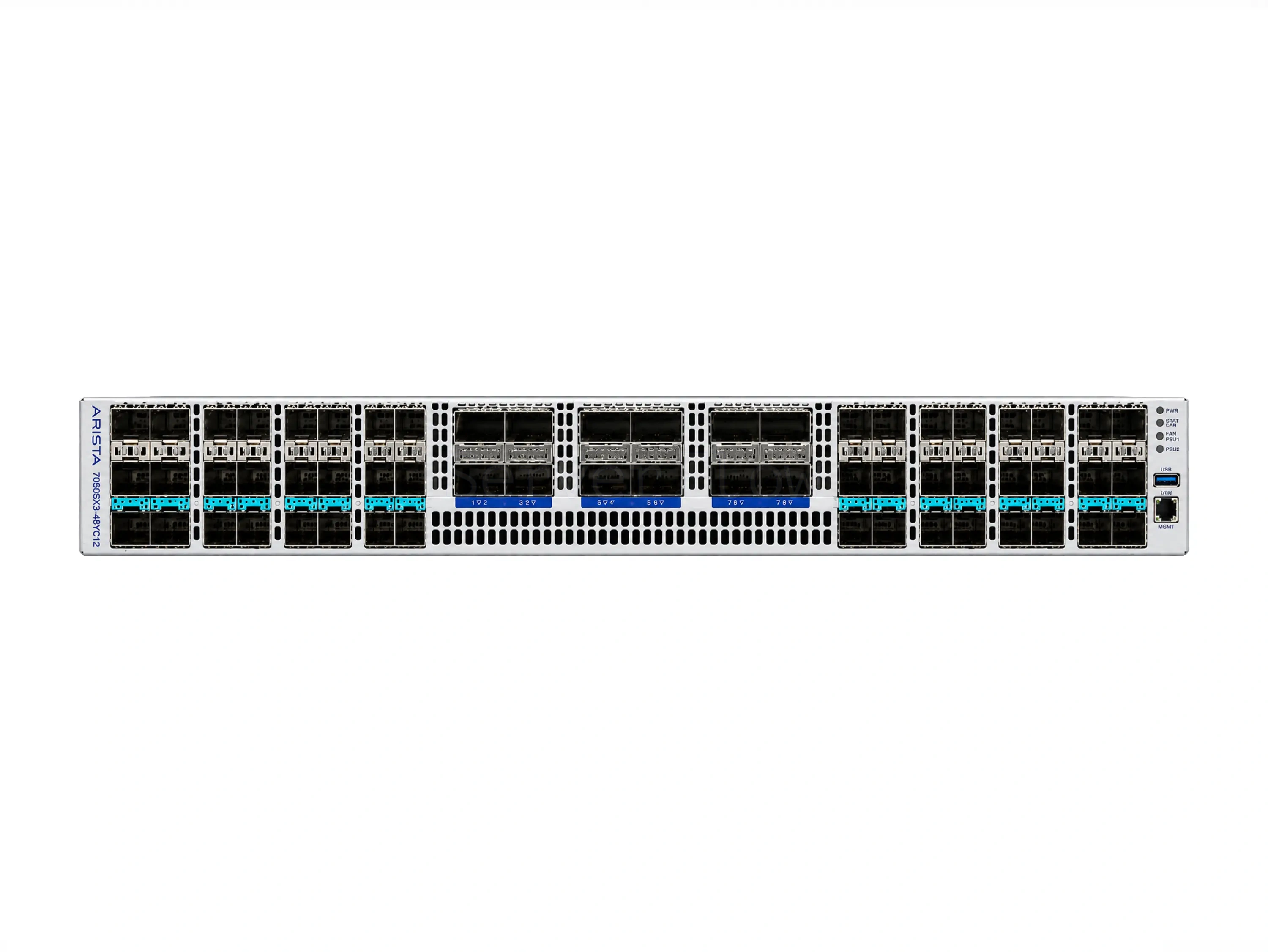 Коммутатор Arista DCS-7050SX3-48YC12-F (48x SFP28 25 Гбит/с, 12x QSFP28 100 Гбит/с)