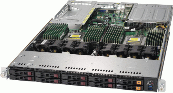 Supermicro AS-2023US-TR4 12LFF(2x SP3 AMD EPYC, 32DIMM, SAS/SATA, 2x1600w, 2U)