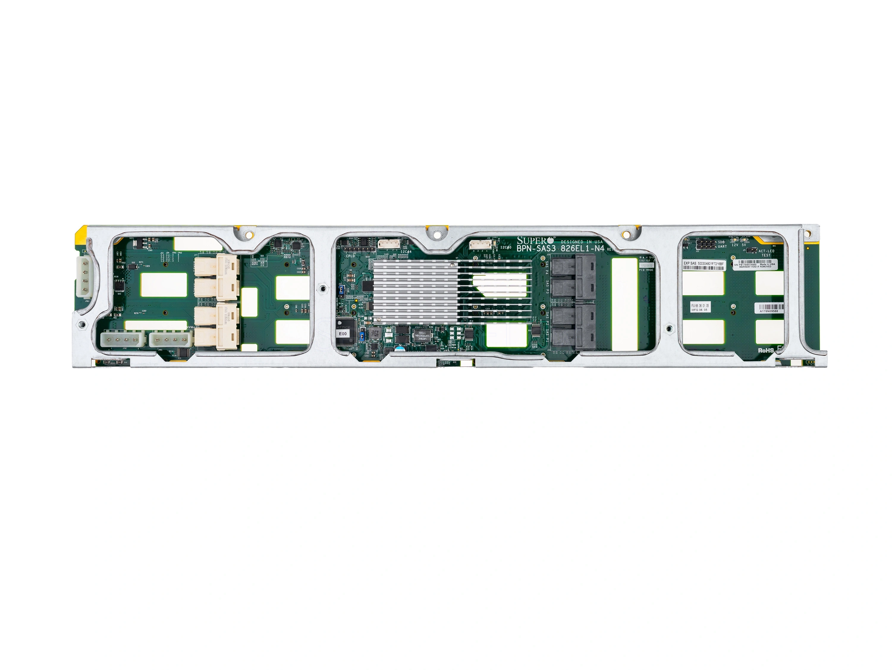 Бэкплейн Supermicro BPN-SAS3-826EL1-N4