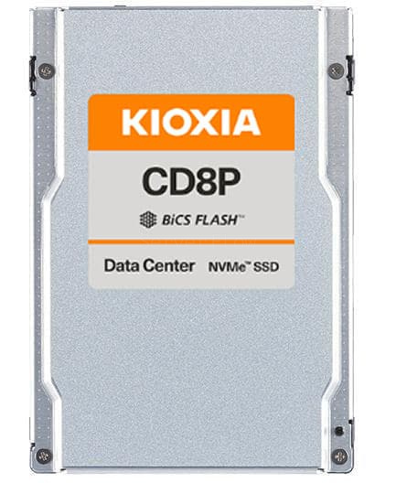 SSD-накопитель Kioxia CD8P-R 7.68TB 2.5" U.2 [KCD81PUG7T68]