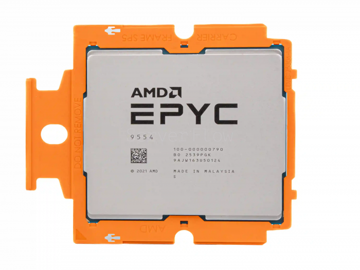 Процессор AMD EPYC 9554 (64/128, 3.1GHz-3.75GHz, 360W)