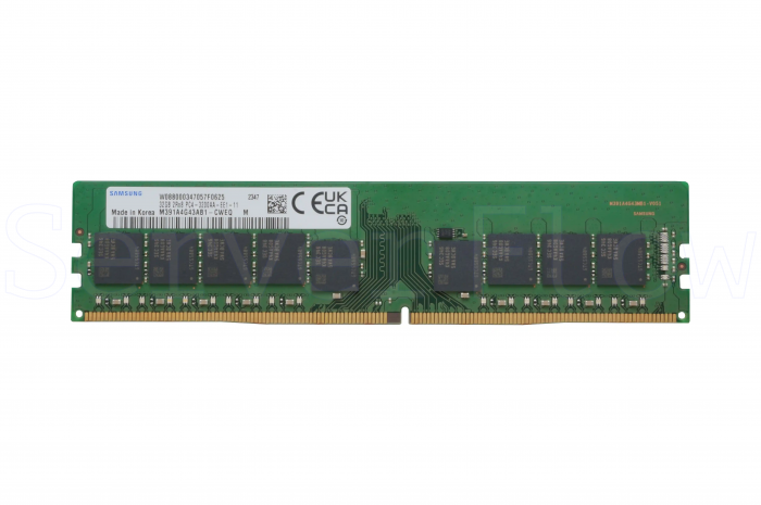 Оперативная память 32GB DDR4 ECC UDIMM Samsung 3200Mhz 2Rx8 [M391A4G43AB1-CWE]