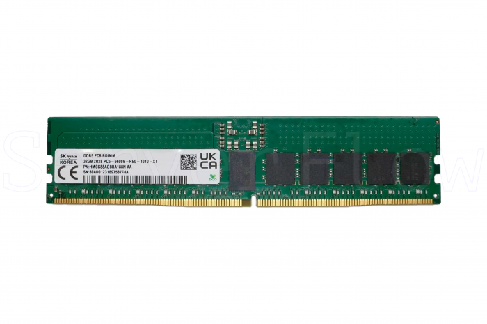  Оперативная память 32GB DDR5 ECC REG SK Hynix 5600Mhz 2Rx8 [HMCG88AGBRA188N]