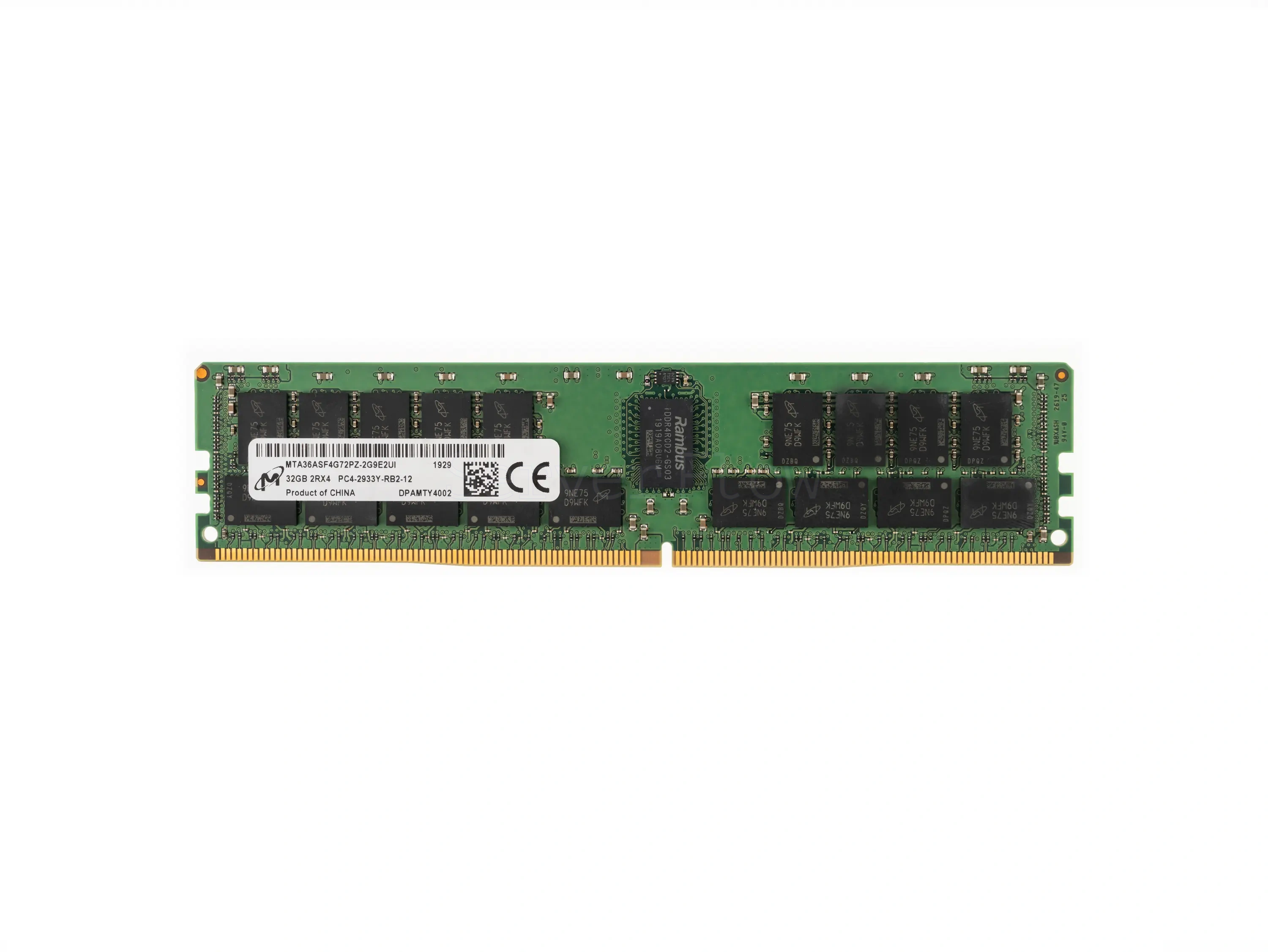 Оперативная память 32GB DDR4 ECC REG Micron 2933Mhz 2Rx4 [MTA36ASF4G72PZ-2G9]