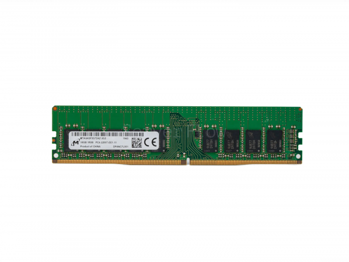 Оперативная память 16GB DDR4 ECC UDIMM Micron 3200Mhz 1Rx8 [MTA9ASF2G72AZ-3G2F1ZI]