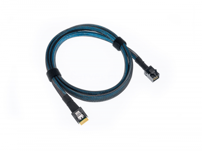 Кабель MCIO x4 38P (SFF-TA-1016) - SFF8643 1м