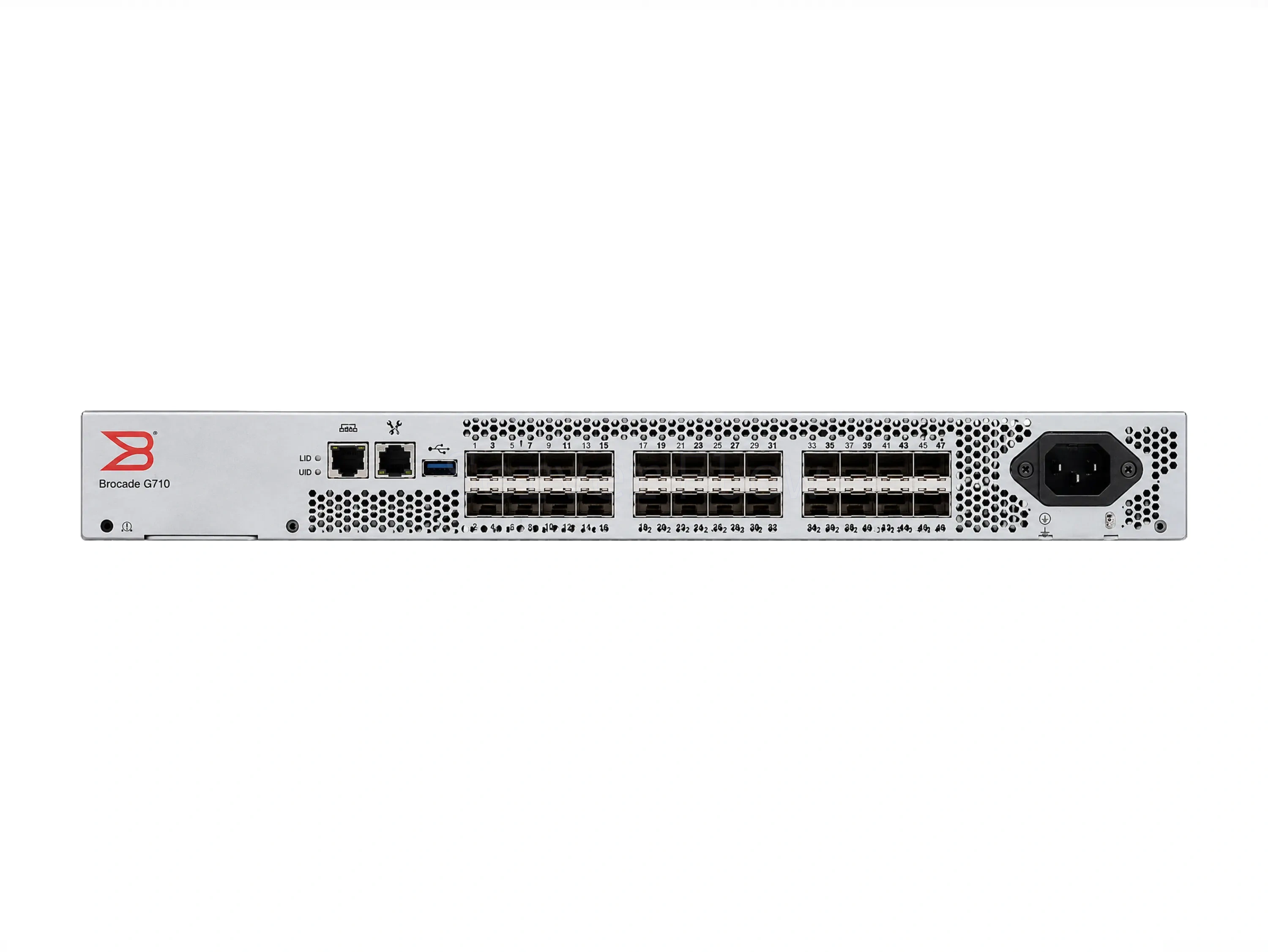 Коммутатор Broadcom Brocade G710 (24x FC 64 Гбит/с) [BR-G710-24-64G]