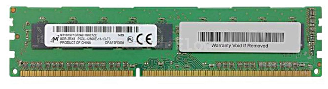 Оперативная память 8GB DDR3 ECC UDIMM Micron 1600Mhz 2Rx8(MT18KSF1G72AZ-1G6E1ZI)