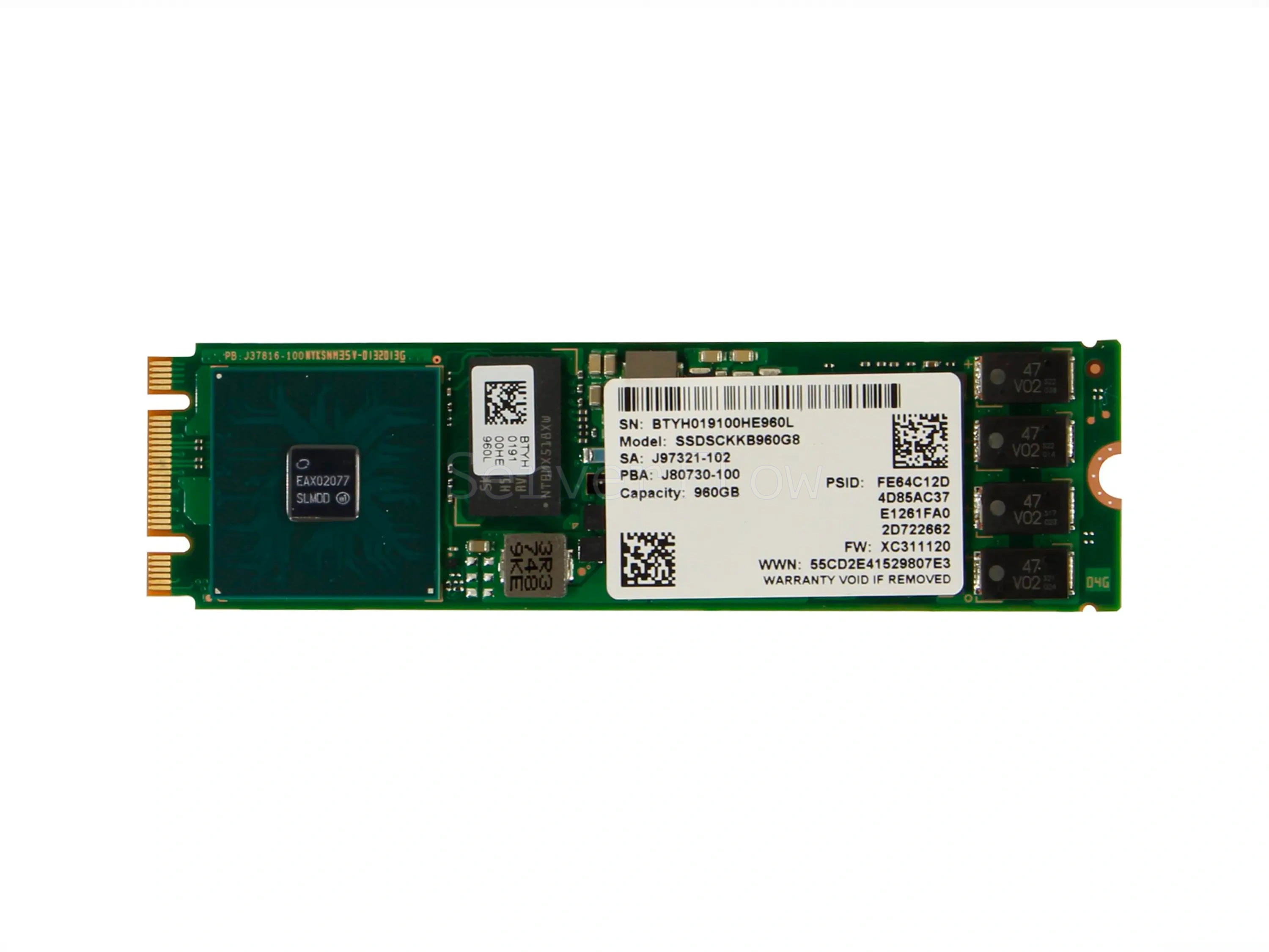 SSD-накопитель Intel D3-S4510 960GB M2 [SSDSCKKB960G]