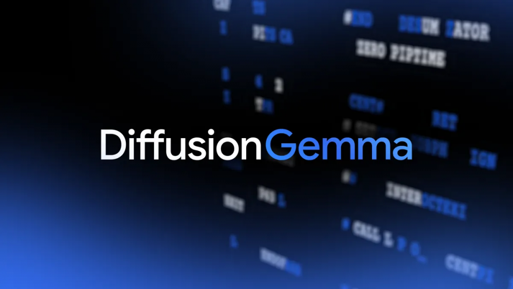 Google представила DiffusionGemma-26B-A4B-it — диффузионная модель для генерации текста с 4-кратным приростом скорости
