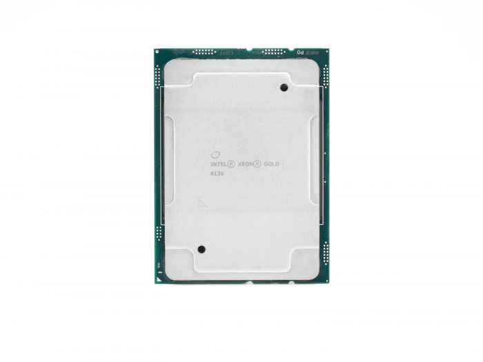Процессор Intel Xeon Gold 6136 (12c/24t, 3.0GHz-3.7GHz, 150W)
