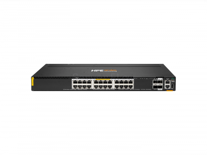 Коммутатор HPE Aruba CX 6300M 24G Class4 PoE 4SFP56 TAA (24x RJ-45 1 Гбит/с, 4x SFP56 50 Гбит/с) [S0F99A]