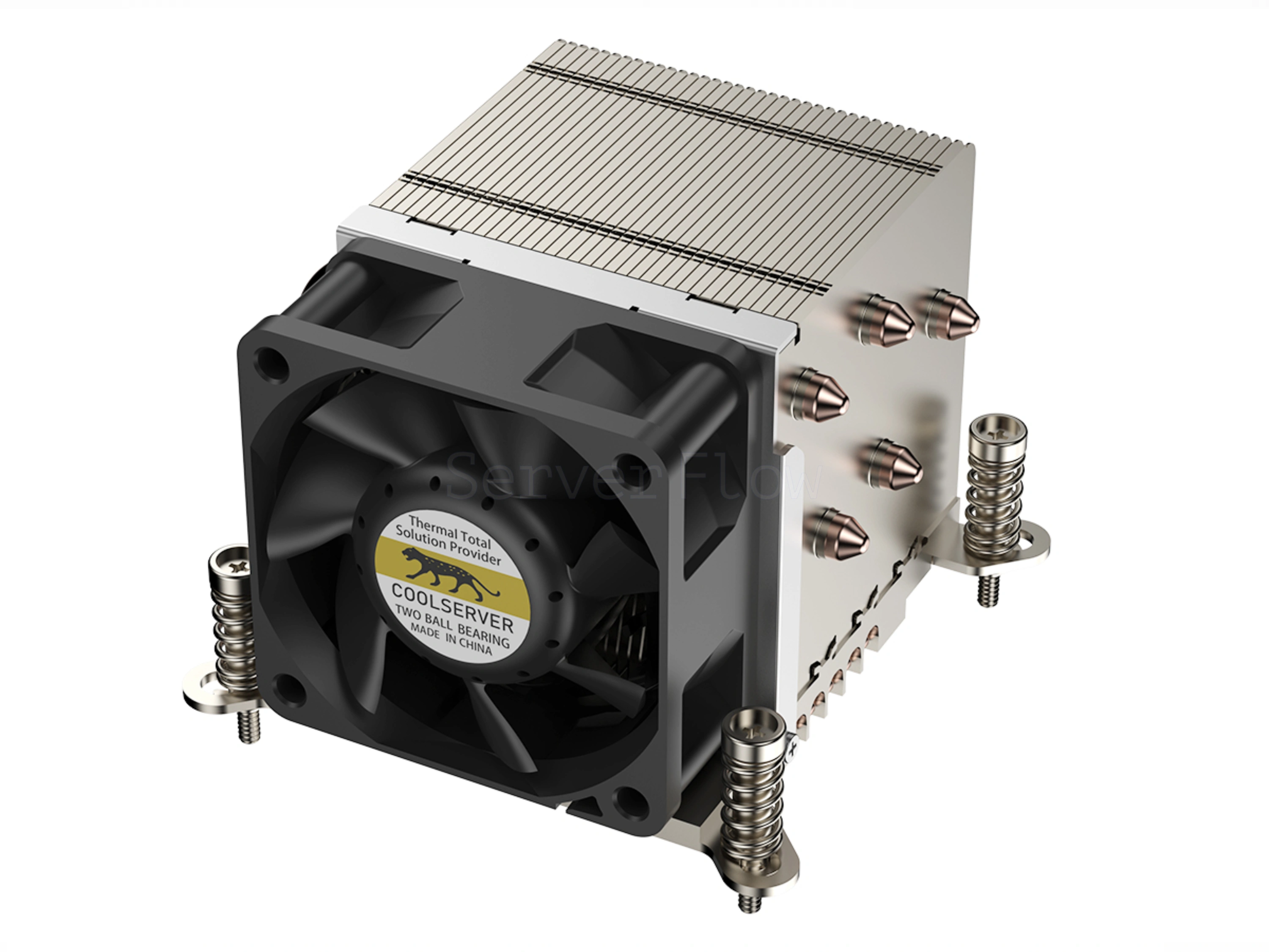 Кулер COOLSERVER CS-115X-2UR65 (2U, Active, LGA115X, 180W)