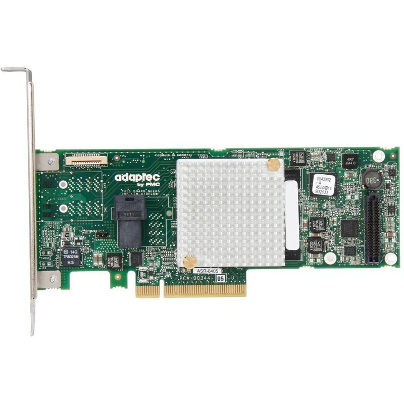 Adaptec RAID ASR-8405 (PMC on Chip (ROC), 12 gb/s)