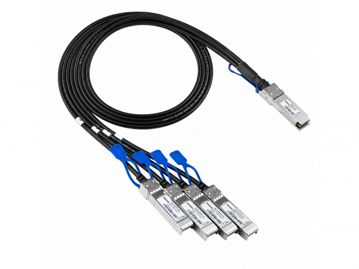 DAC Breakout кабель 10Gtek QSFP-DD 400G - 4x QSFP56 3м [CAB-Q400/4Q56-P3M]