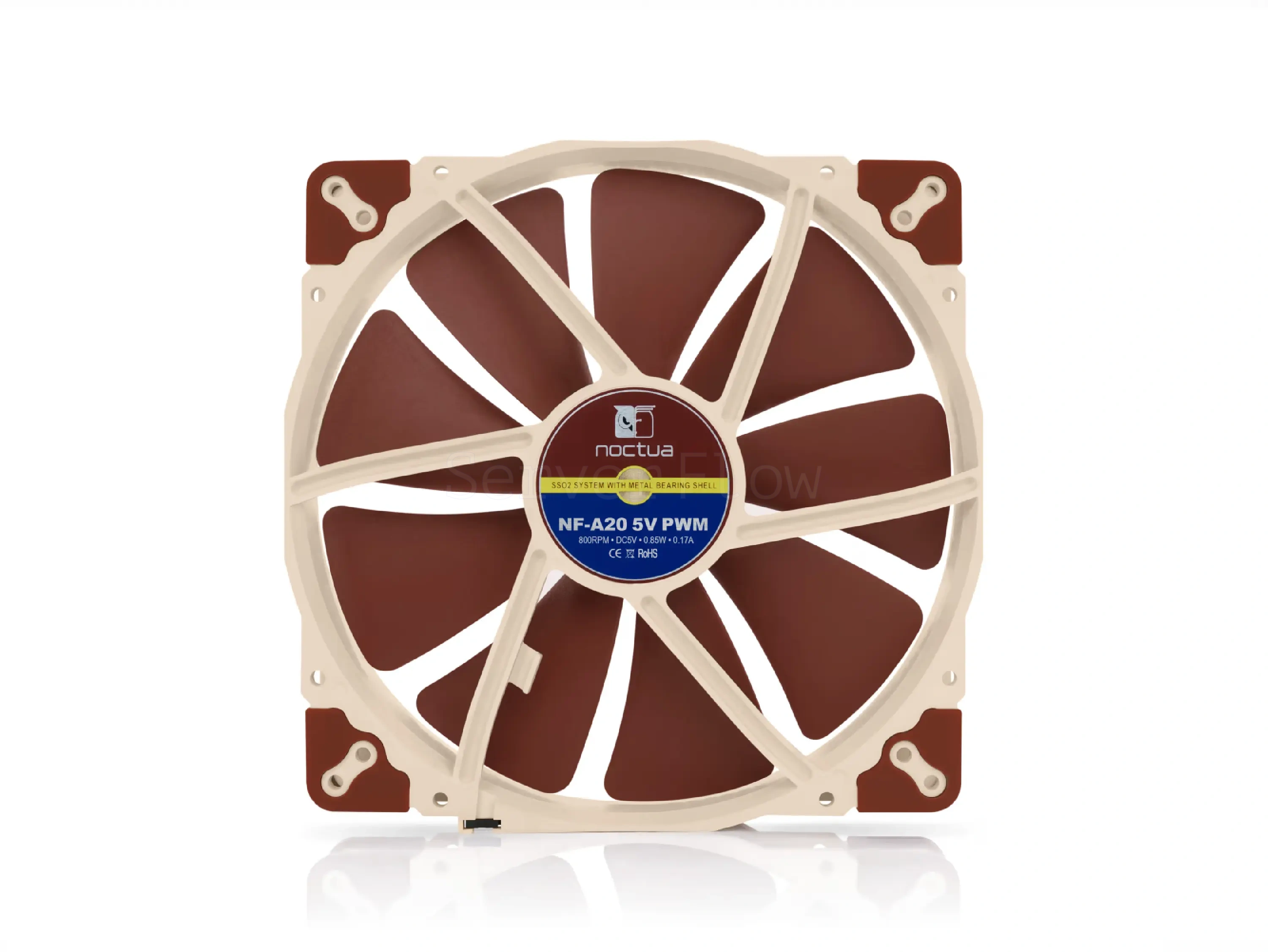 Корпусный вентилятор Noctua NF-A20 5V PWM 200mm