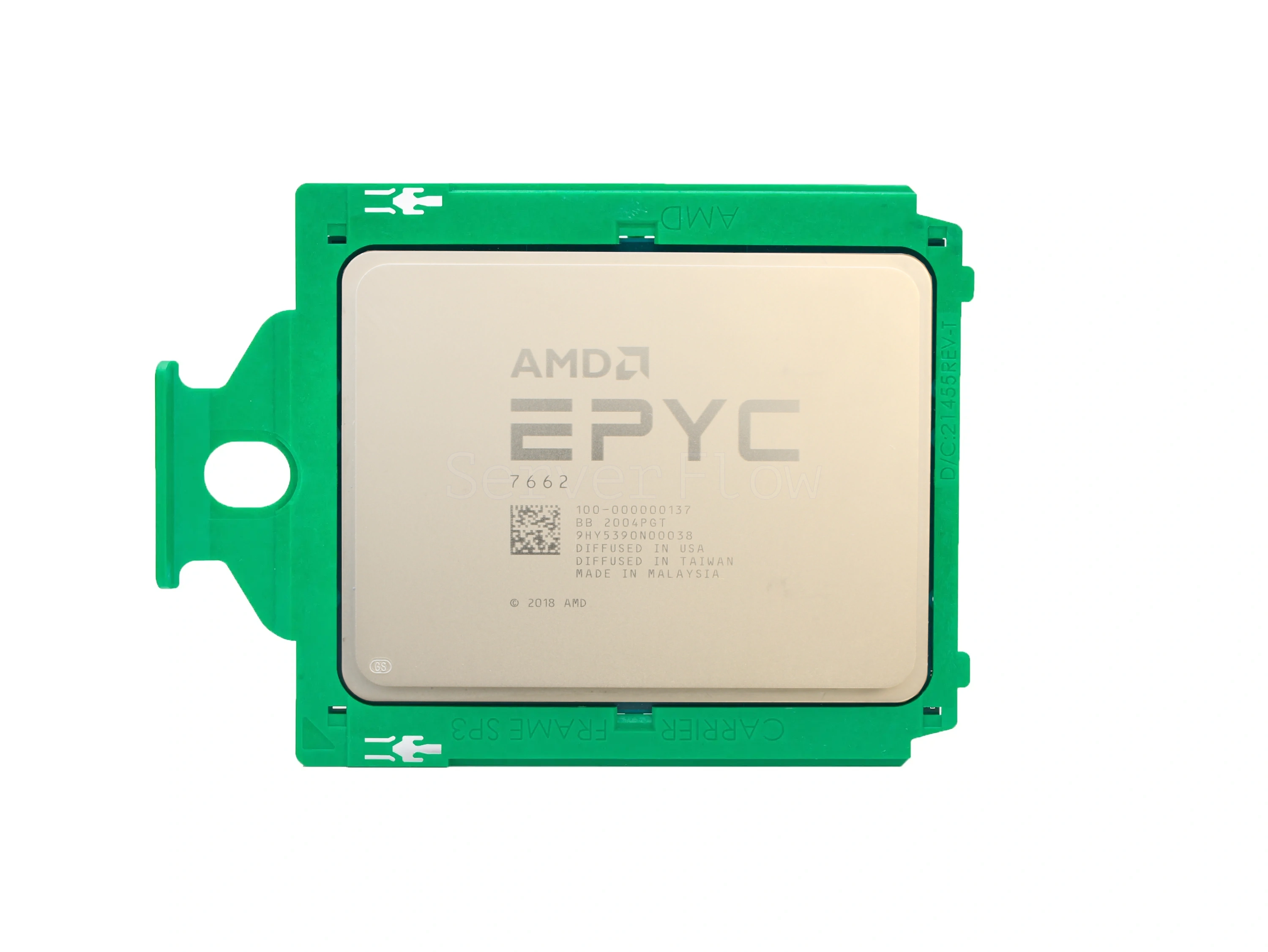 Процессор AMD EPYC 7662 (64c/128t, 2.0GHz-3.3GHz, 225W)
