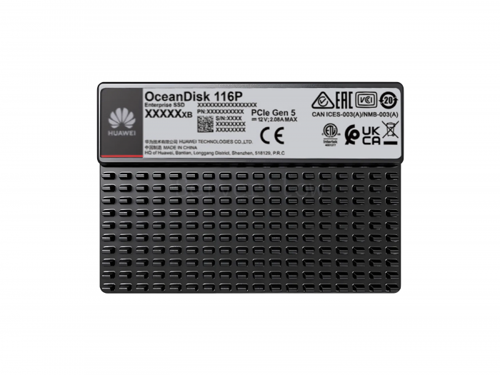 SSD-накопитель Huawei OceanDisk 116P 15.36TB 2.5" U.2 2x2 [HSSD-O1925DA15TN]