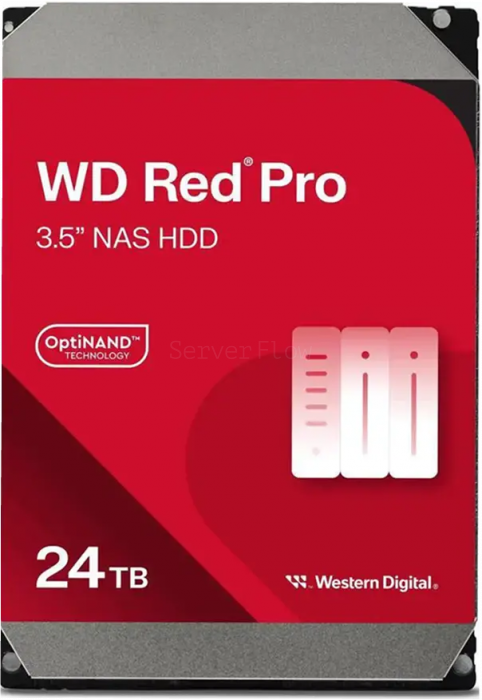 Жесткий диск WD Red Pro 24TB 3.5" SATA 6GB/s [WD241KFGX]