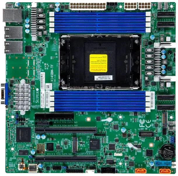 Материнская плата X14SBM-TF(1x LGA-4710 Intel® Xeon® 6700E, MATX)