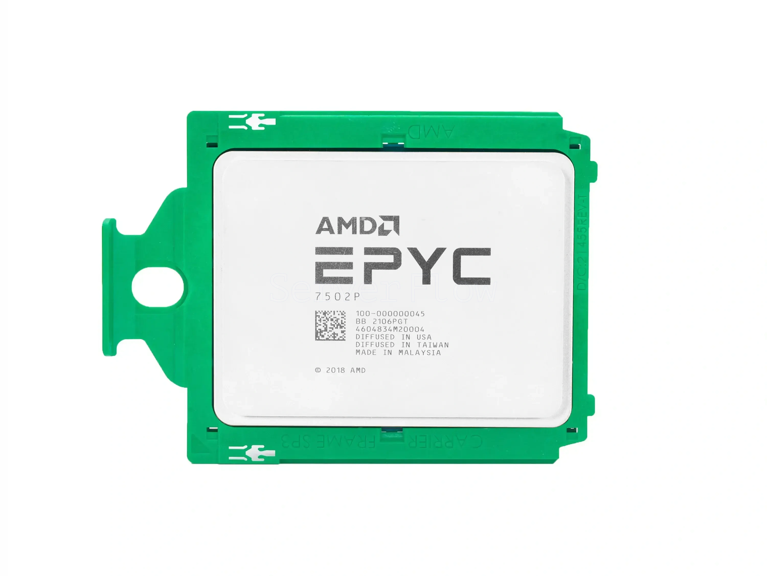 Процессор AMD EPYC 7502P (32c/64t, 2.5GHz-3.35GHz, 180W)