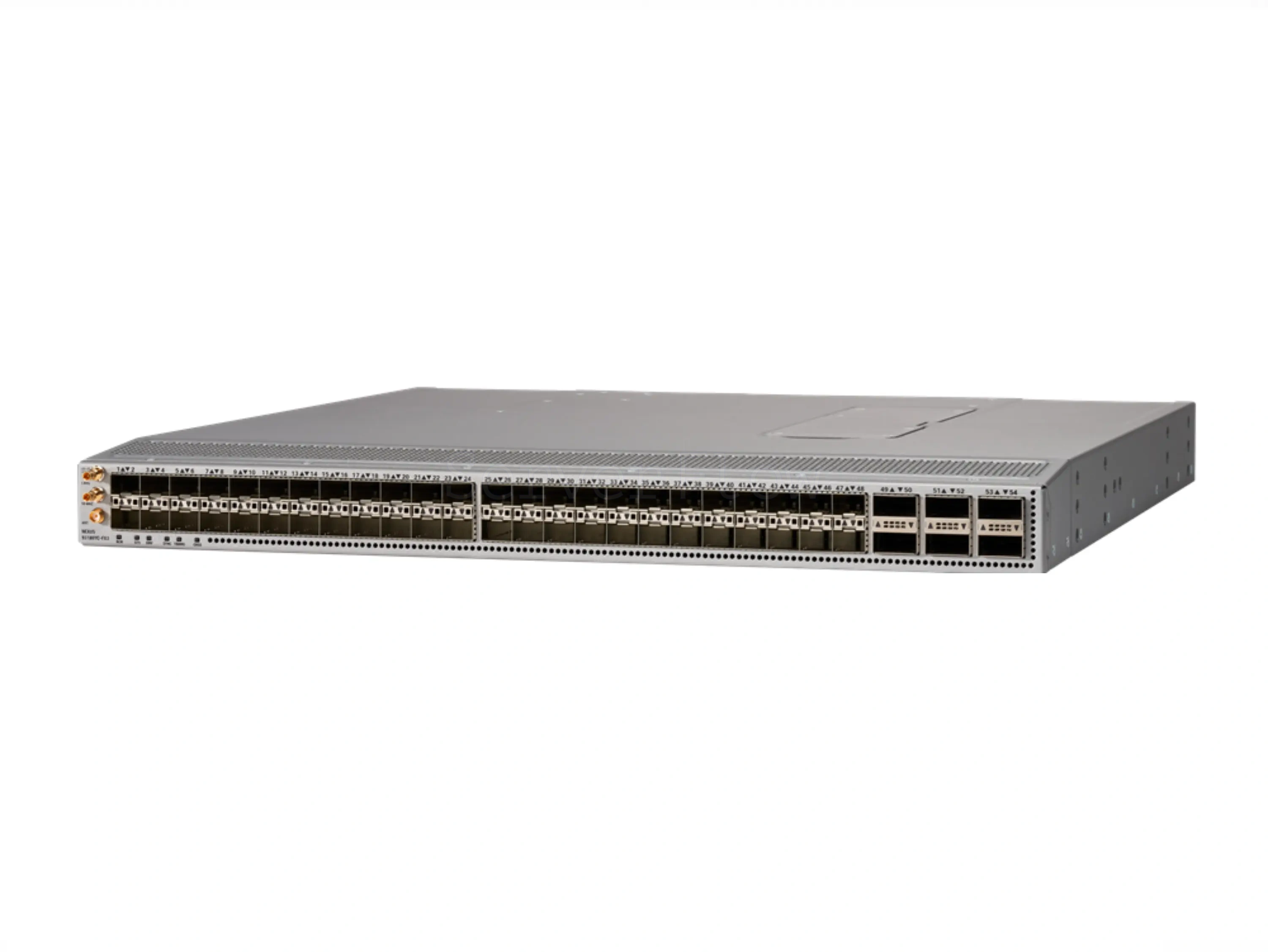 Коммутатор Cisco Nexus N9K-C93180YC-FX3 (48x SFP28 25 Гбит/с, 6x QSFP28 100 Гбит/с) - PI