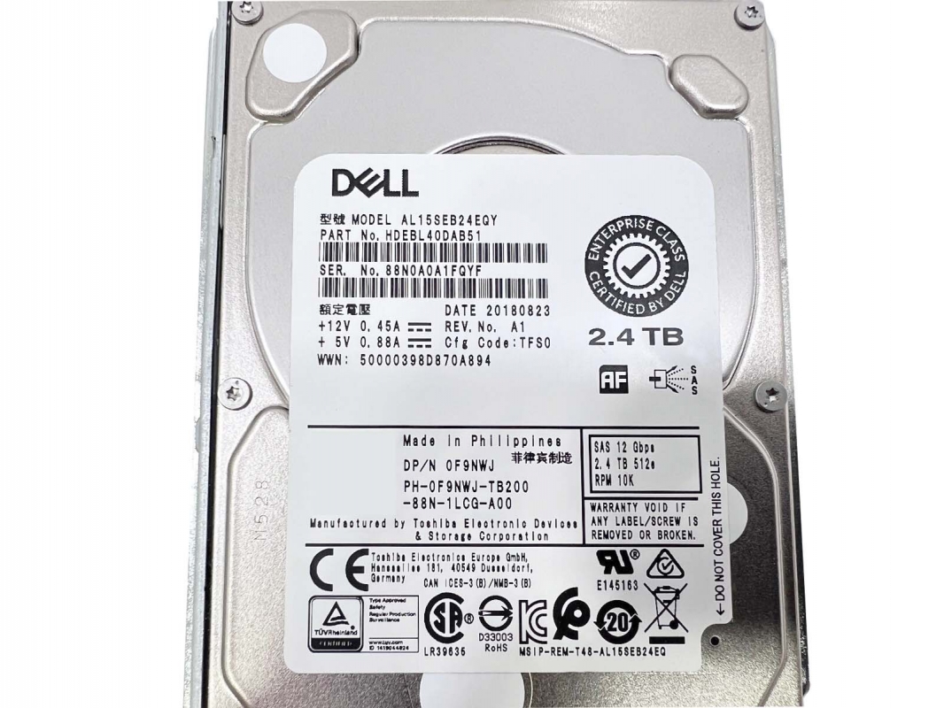 HDD-накопитель DELL 0F9NWJ 2.4TB