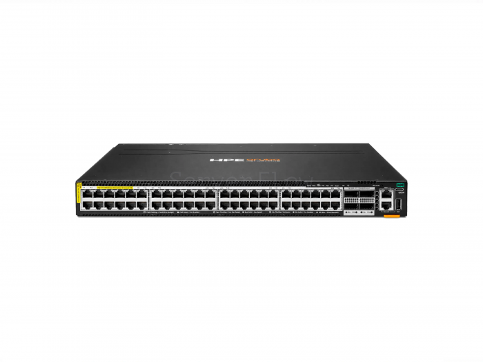 Коммутатор HPE Aruba CX 6300M 48SR10 Class8 PoE 4QSFP28 MACsec (48x RJ-45 10 Гбит/с, 4x QSFP28 100 Гбит/с) [S0E91A]