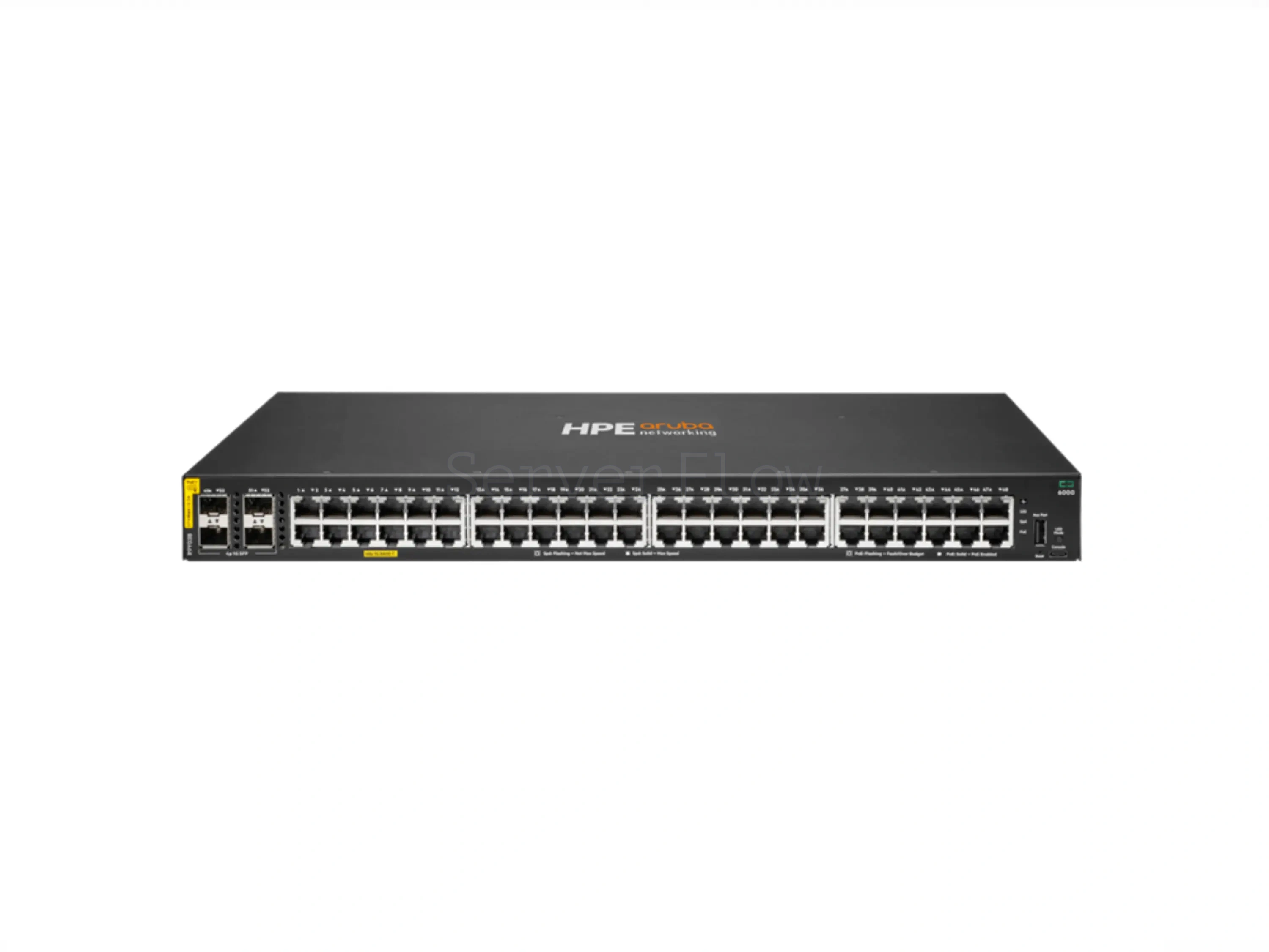 Коммутатор HPE Aruba CX 6000 48G Class4 PoE 4SFP 740W (48x RJ-45 1 Гбит/с, 4x SFP 1 Гбит/с) [R9Y03B]