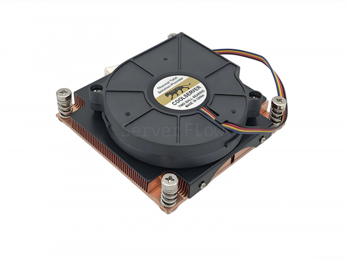 Кулер COOLSERVER CS-2011-1U3C-S (1U, Active, LGA2011 Square, 110W)