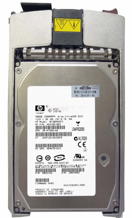 Жесткий диск HPE 300GB HDD 3.5" SAS 12Gb/s