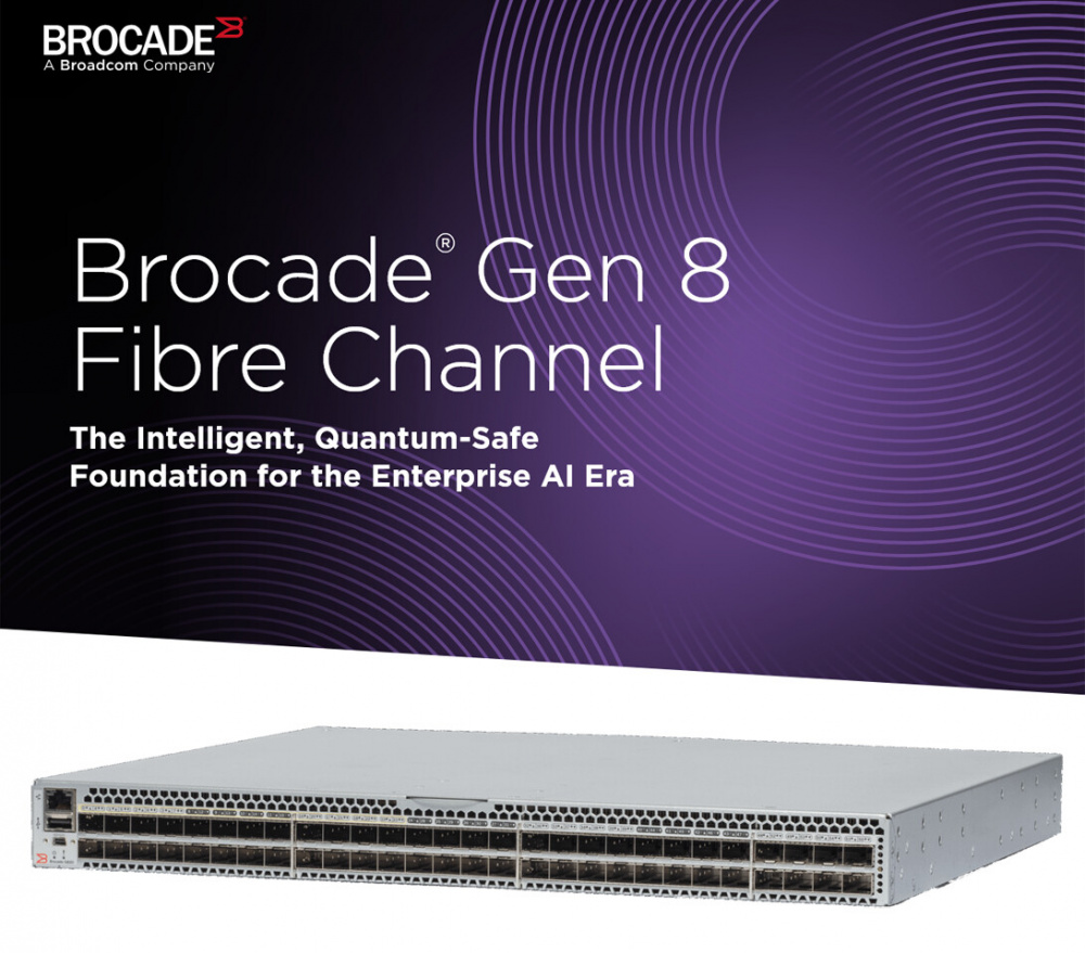 Broadcom анонсировала коммутаторы Brocade X8 Directors и Brocade G820