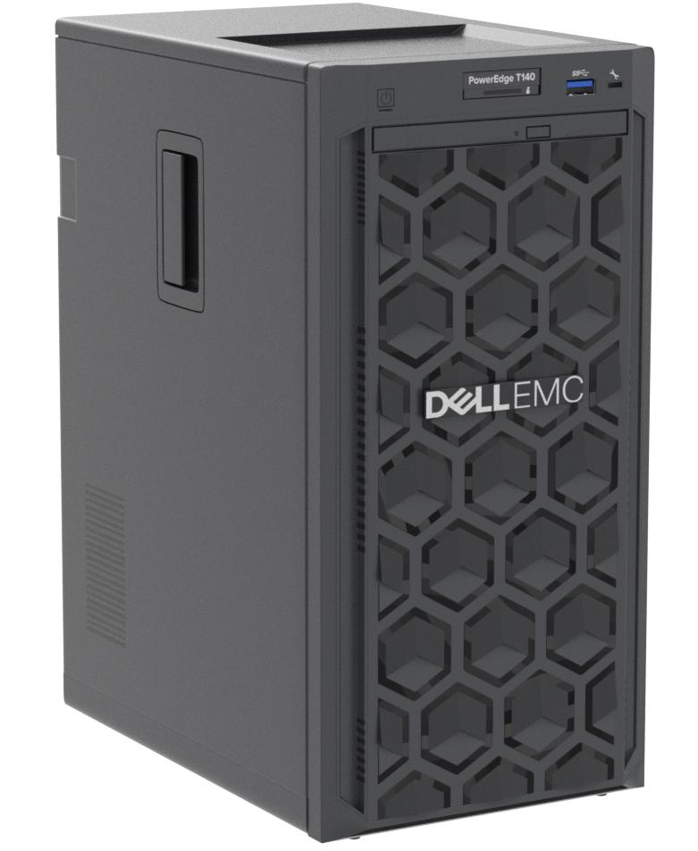 Dell T140 Mini-Tower (SATA 6Gb/s, 365W, 4DIMM, 1CPU)