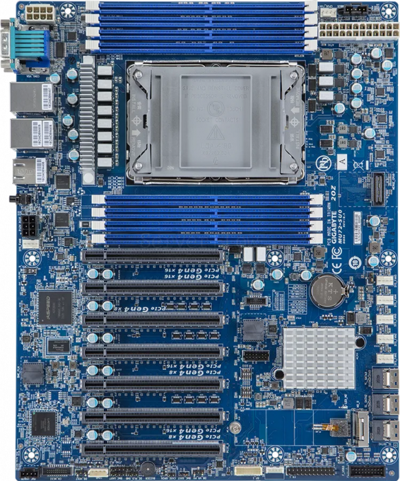 Материнская плата Gigabyte MU72-SU0 Rev 1.x/2.x (ATX, LGA4189, 8 DIMM)
