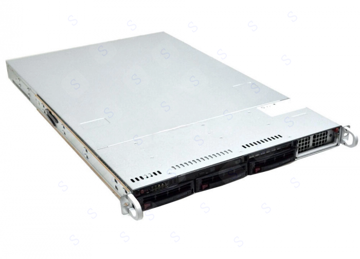 Supermicro CSE-818 1U (1БП 1400W, EATX,  3LFF прямое подключение SAS/SATA 6GB/s) (Бекплеин - BPN-SAS-818TQ)