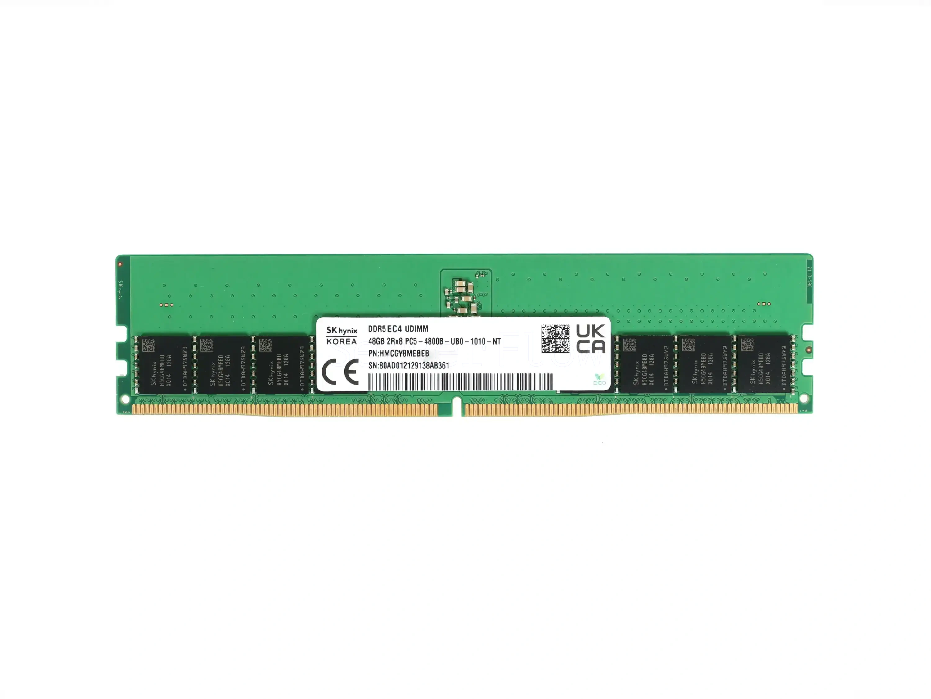 Оперативная память 48GB DDR5 ECC UDIMM SK Hynix 4800Mhz 2Rx8 [HMCGY8MEBEB]