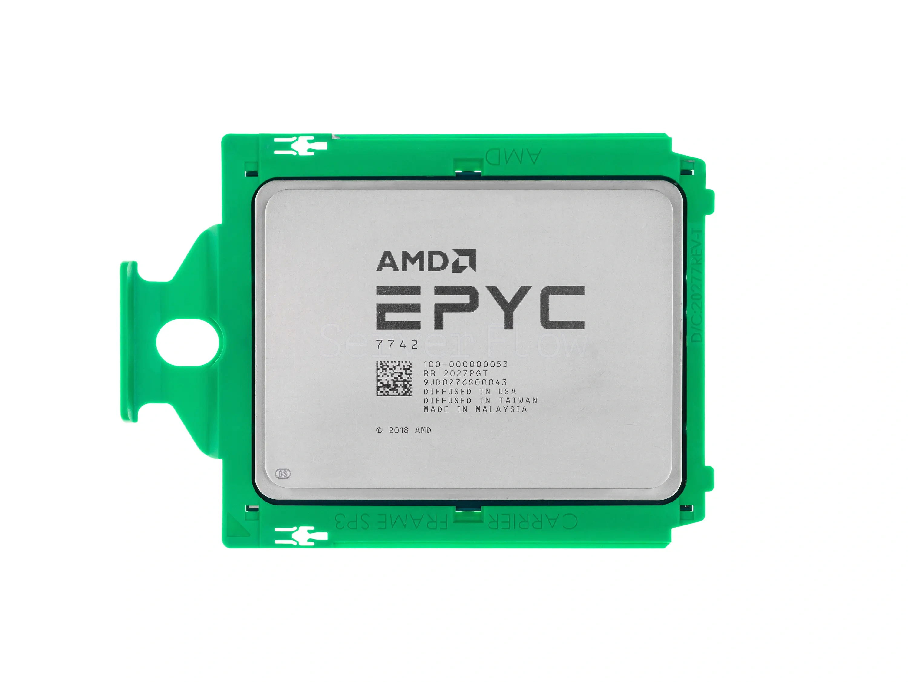Процессор AMD EPYC 7742 (64c/128t, 2.25GHz-3.4GHz, 225W)